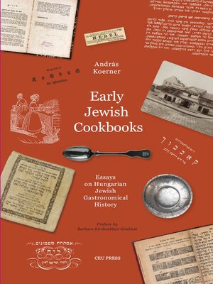 cover image of Early Jewish Cookbooks